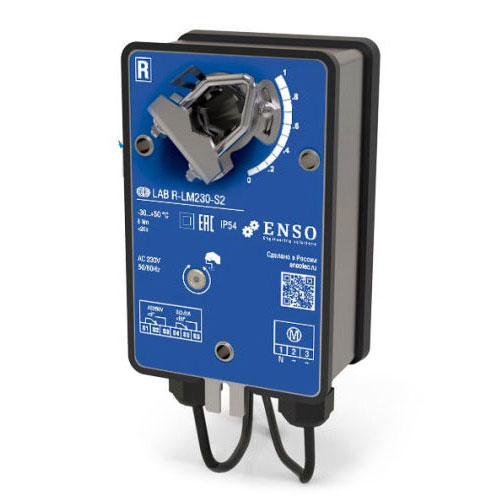 Электропривод ENSO LAB R-LM24-S2 для воздушных заслонок