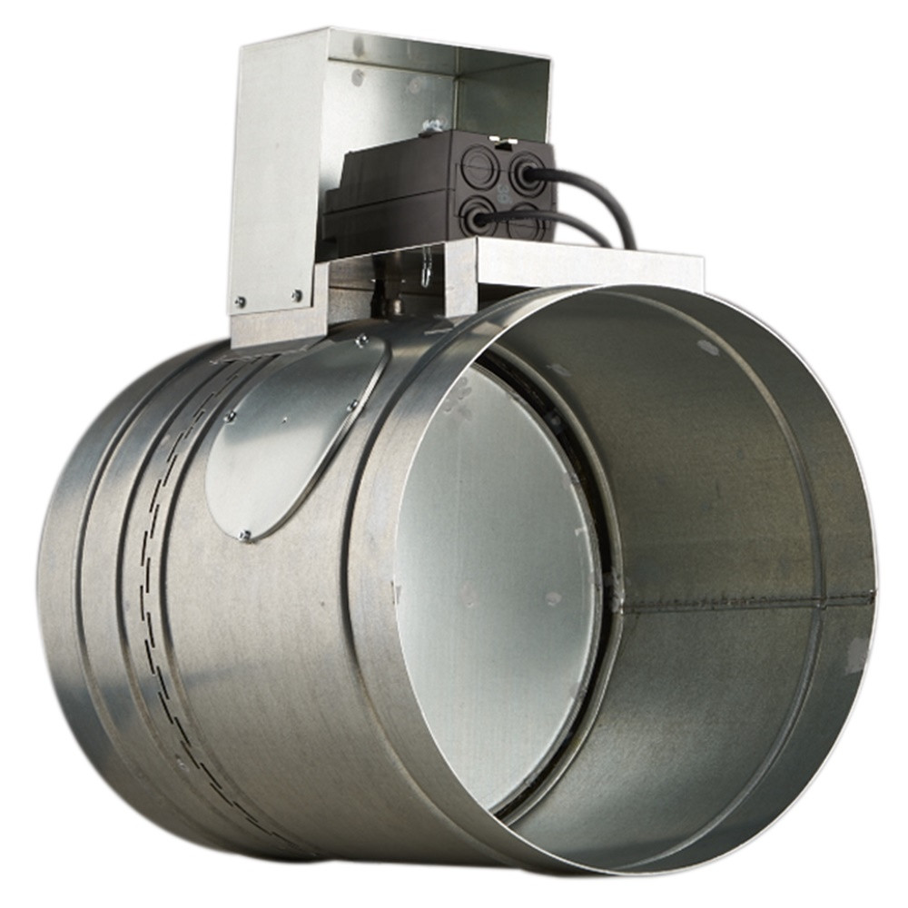 Клапан противопожарный SHUFT SHFDC-120-O-d250-MB24-F-0-Kk-0, Ø250 мм, EI 120