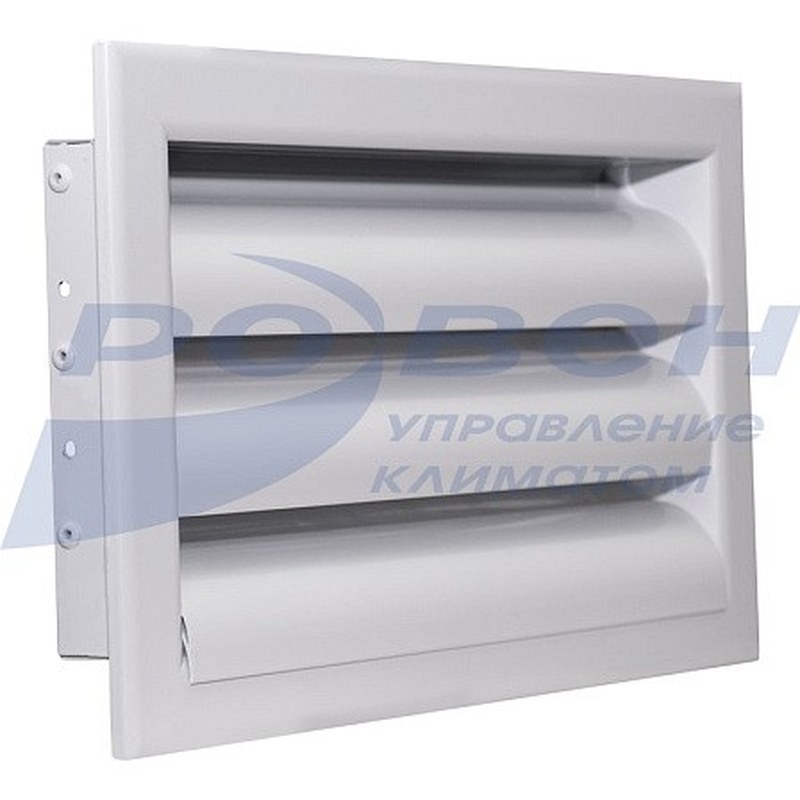 Решётка наружная РН ал 400×1900 мм